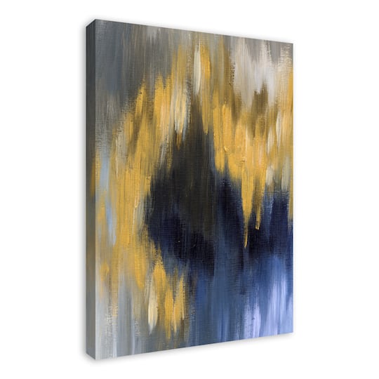 Glam And Gold Abstract 24" x 36" Canvas Wall Art